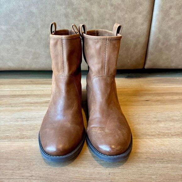 Sole Society Women’s Tan Brown Natasha Fall Ankle Boots Size 8 1/2 - Picture 3 of 5